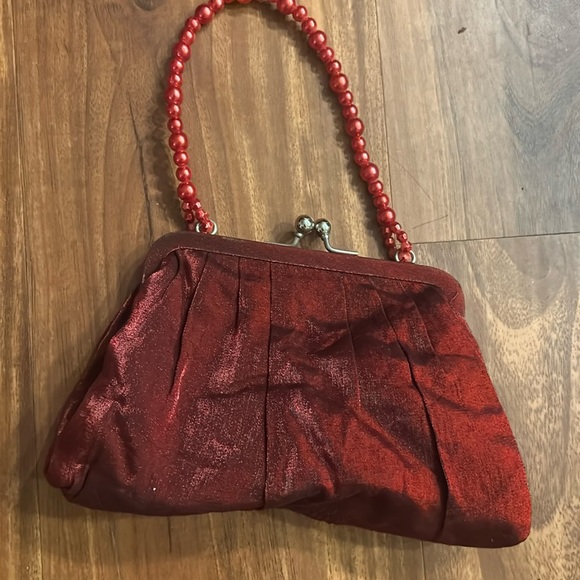 Nytlites Handbags - NYTLITES Red Evening Handbag | EUC